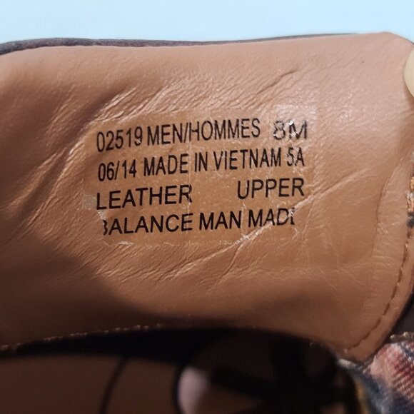 Clarks Stratton Way Brown Leather Oxfords Mens Shoes Size 8M - Picture 10 of 11